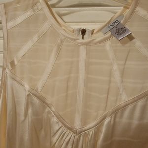 Silk blouse, Cache, size M, cream